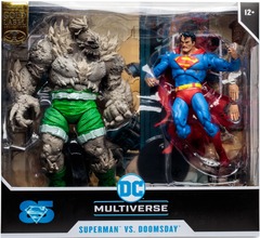 DC Multiverse - Superman Vs Doomsday 2pk 7in AF